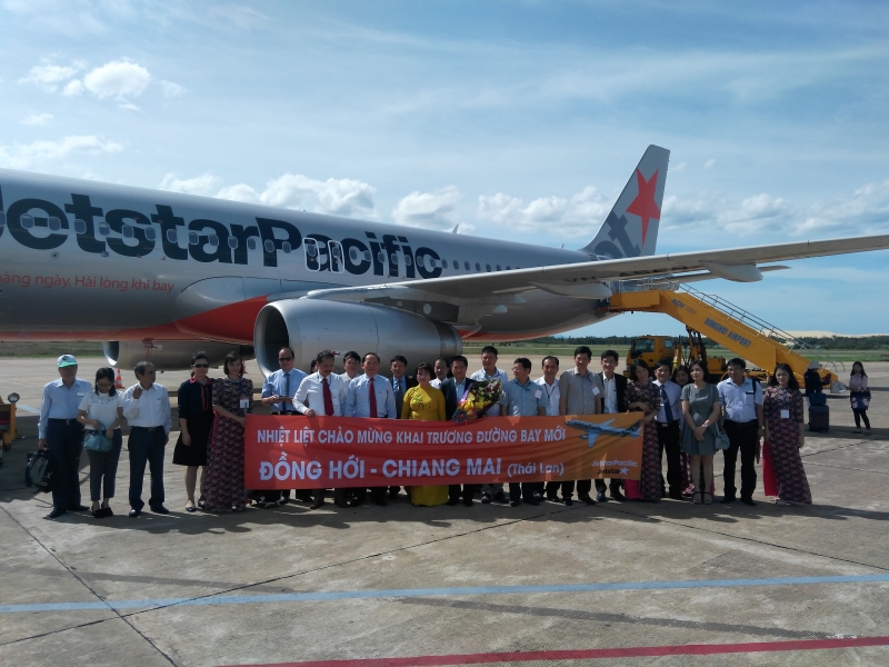 Jetstar mở đường bay Quảng Bình - Chiang Mai khai thong duong bay quang binh chiang mai