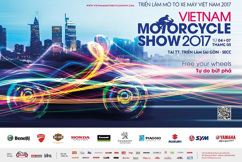 10 hãng, hơn 100 xe dự Triển lãm mô tô xe máy Việt Nam 2017 10 hang hon 100 xe du trien lam mo to xe may viet nam 2017