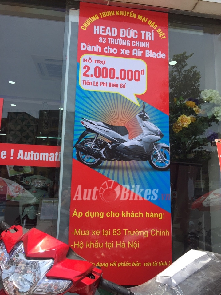 bang gia xe may honda ngay 362017