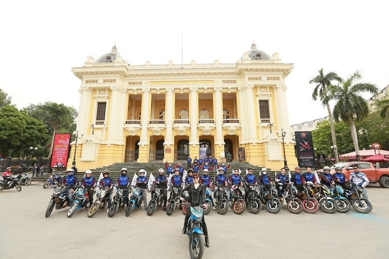 Hàng trăm xe Suzuki Raider sắp hội tụ tại Hà Nội hang tram xe suzuki raider sap hoi tu tai ha noi