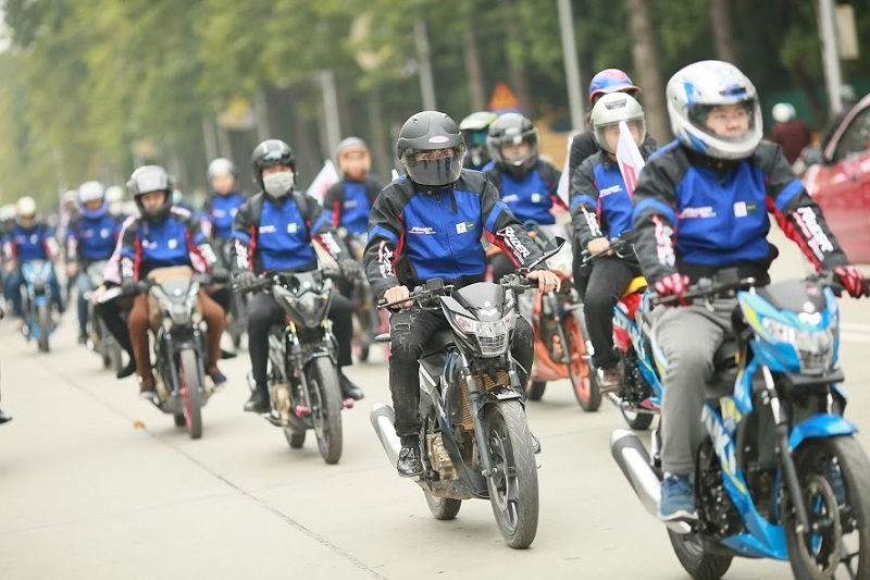 Hàng trăm xe Suzuki Raider sắp hội tụ tại Hà Nội hang tram xe suzuki raider sap hoi tu tai ha noi