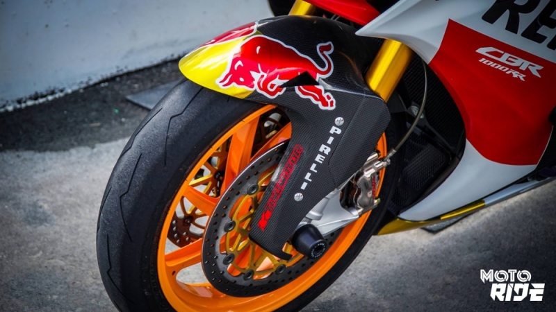 honda cbr1000rr do khung theo phong cach 93 motogp