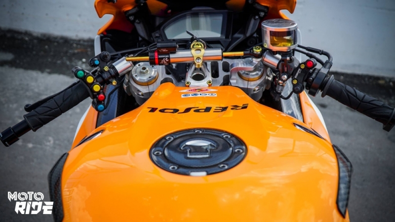 honda cbr1000rr do khung theo phong cach 93 motogp