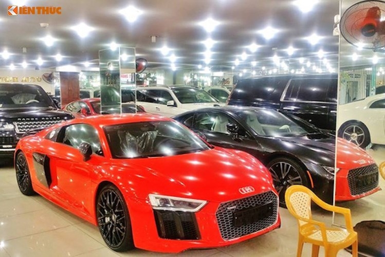 bugatti 50 ty cung hang loat sieu xe tai showroom sai gon