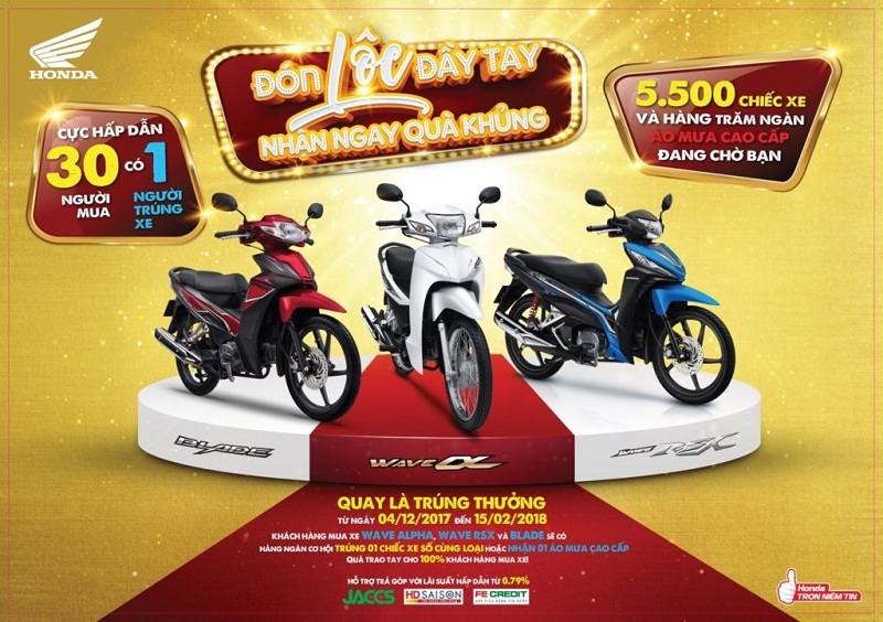 cuoi nam honda winner 150 khuyen mai soc
