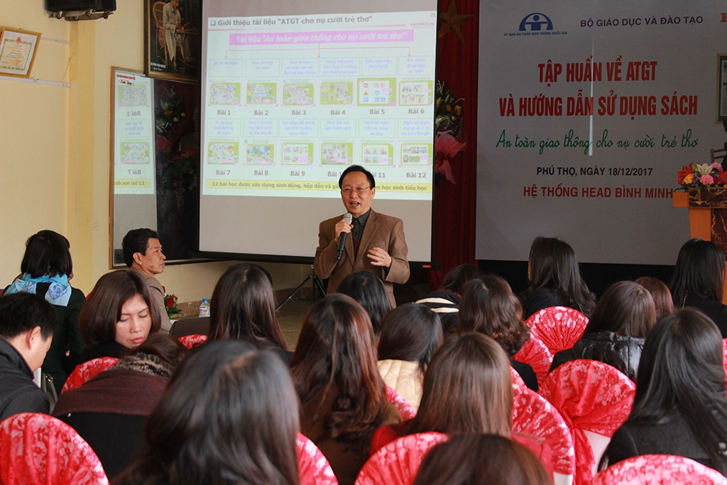 honda khoi dong chuong trinh giao duc an toan cho hoc sinh