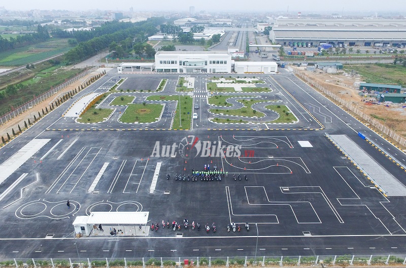 honda co trung tam lai xe an toan dat chuan quoc te