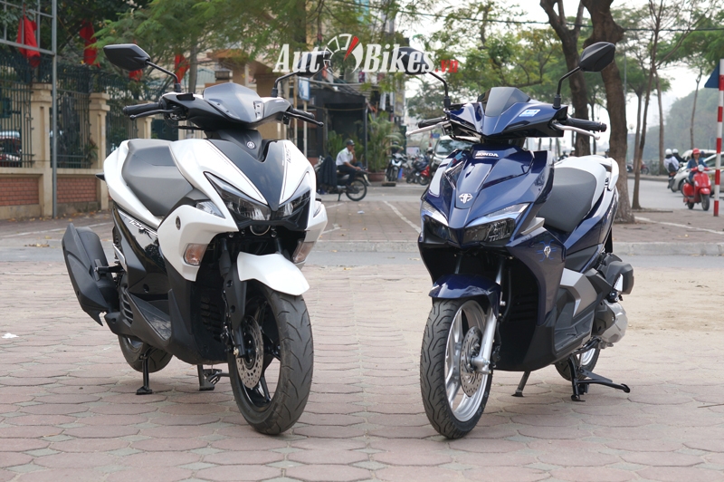 So sánh Yamaha NVX 125 và Honda Air Blade 125