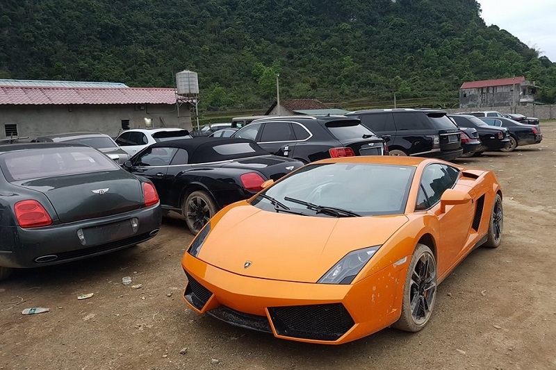 dan sieu xe co gia hang tram ti dong tap ket tai cao bang