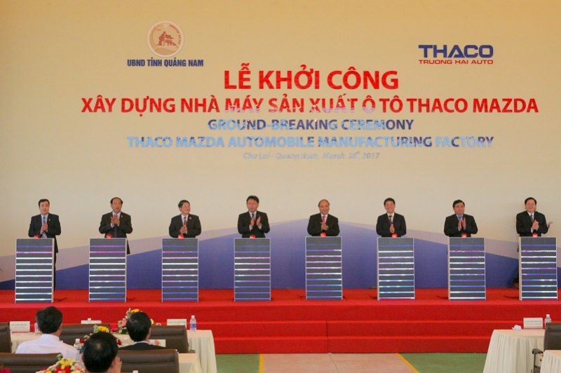 Thaco xây nhà máy Mazda công suất 100.000 xe/năm thaco xay nha may mazda cong suat 100000 xenam