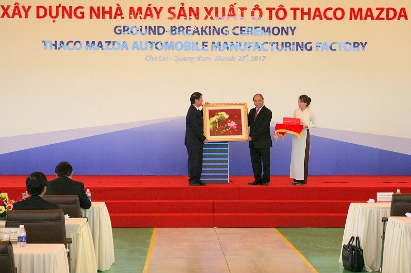 Thaco xây nhà máy Mazda công suất 100.000 xe/năm thaco xay nha may mazda cong suat 100000 xenam