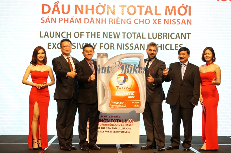 total ra mat dau nhon danh rieng cho xe nissan tai viet nam