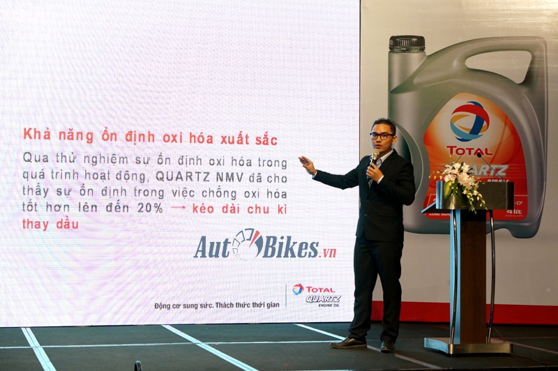 total ra mat dau nhon danh rieng cho xe nissan tai viet nam