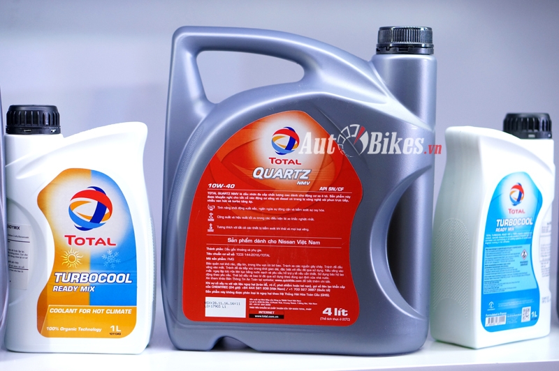 total ra mat dau nhon danh rieng cho xe nissan tai viet nam