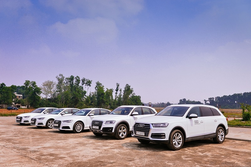 audi tap huan cho 600 lai xe phuc vu apec 2017