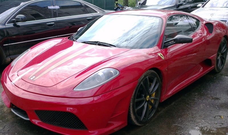 sieu xe ferrari f430 scuderia xuat hien tai tuyen quang