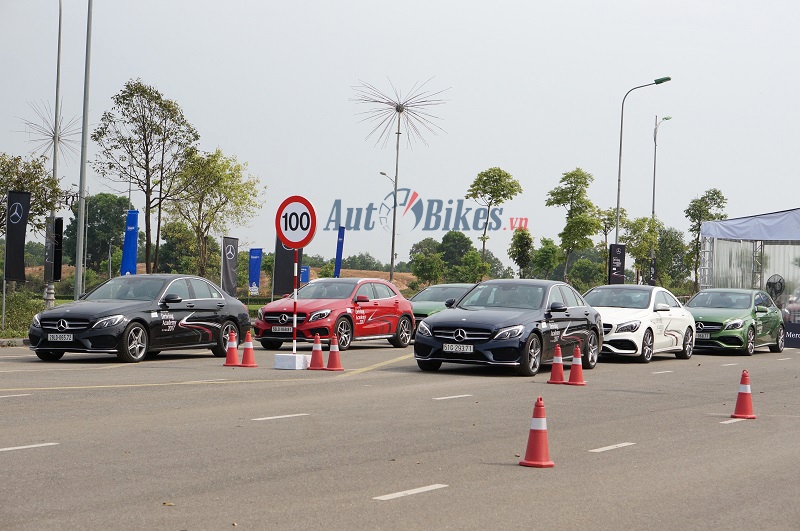 co gi tai hoc vien lai xe an toan mercedes benz 2017