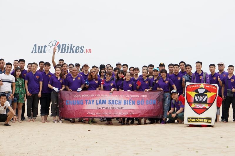 Dàn Honda SH khuấy động thành phố Cảng dan honda sh khuay dong thanh pho cang