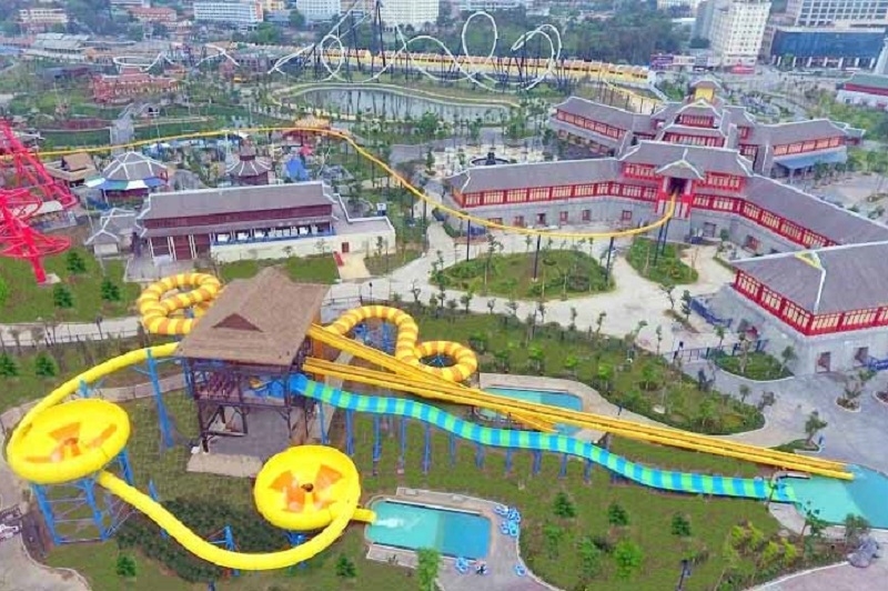 6 nguoi bi thuong khi choi trong cong vien nuoc tai ha long