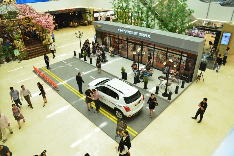 the hien phong cach cung chevrolet trax