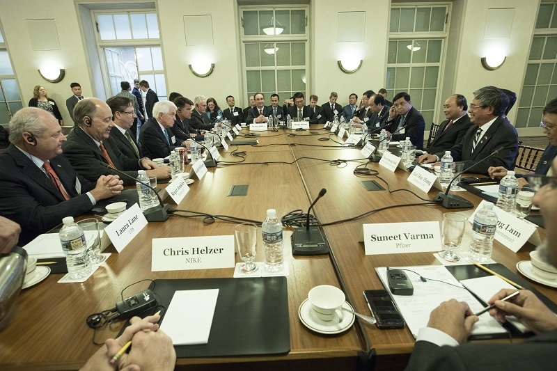 lanh dao uber gap thu tuong nguyen xuan phuc tai my