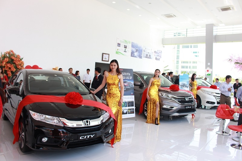 honda mo dai ly o to 5s moi tai thai binh