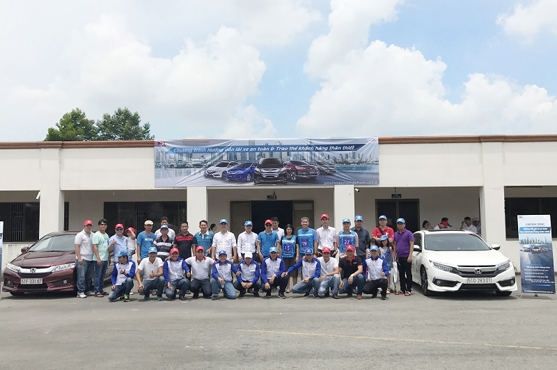 honda chu trong dao tao lai xe o to an toan