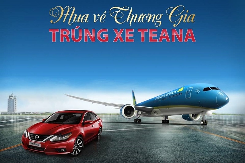bay vietnam airlines trung xe nissan teana 2017