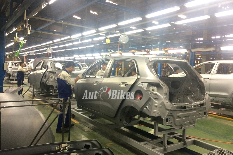 Tỷ lệ nội địa hóa thấp khiến ô tô Việt có giá thành cao ty le noi dia hoa thap khien o to viet co gia thanh cao