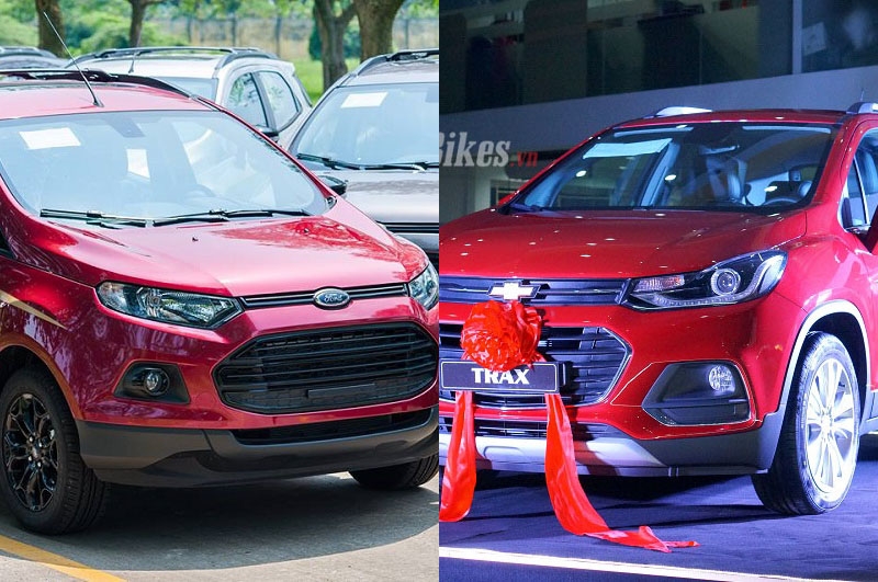Chevrolet Trax chật vật trước Ford EcoSport chevrolet trax chat vat truoc ford ecosport