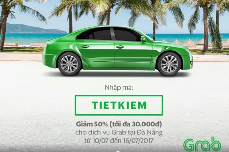 grab giam gia tai ha noi va da nang