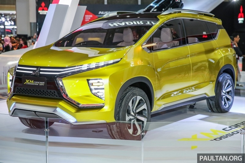 mitsubishi xm concept sap trung bay tai viet nam