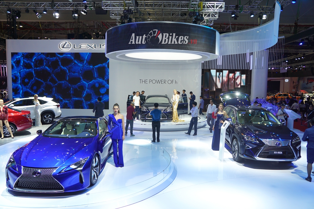 Ngắm dàn xe Lexus tại triển lãm VMS 2017 ngam dan xe lexus tai trien lam vms 2017