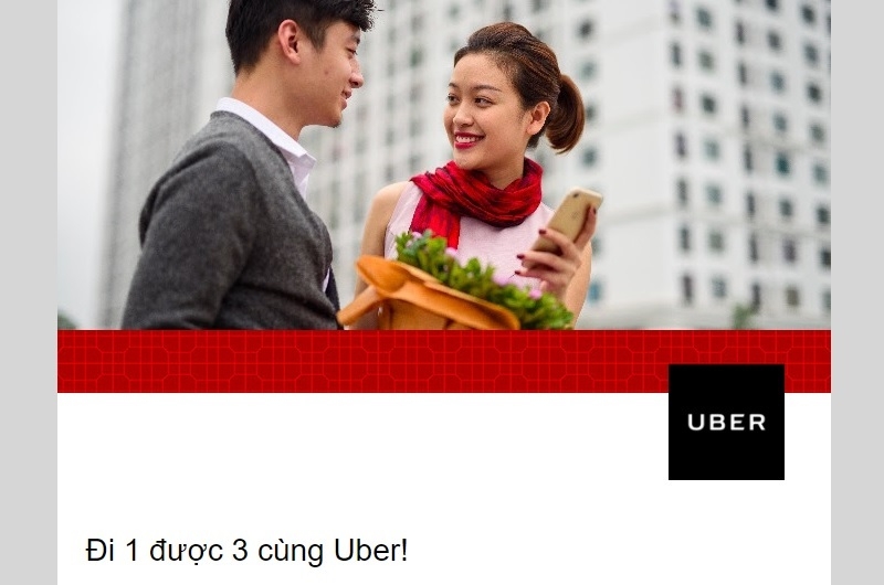 cuoi thang 8 grab va uber khuyen mai den 500 nghin dong