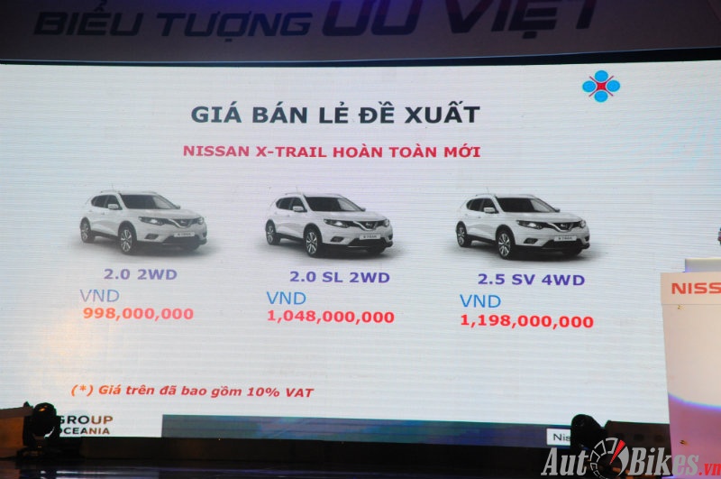 hinh anh chi tiet nissan x trail 2017 vua ra mat