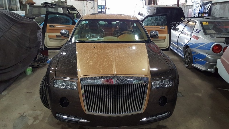 rolls royce phien ban tu che tai sai gon