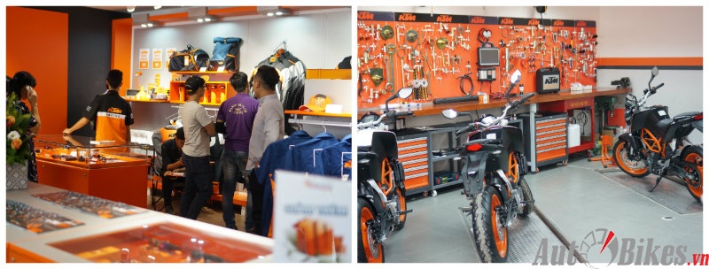 KTM mở showroom đầu tiên tại Hà Nội ktm mo showroom dau tien tai ha noi