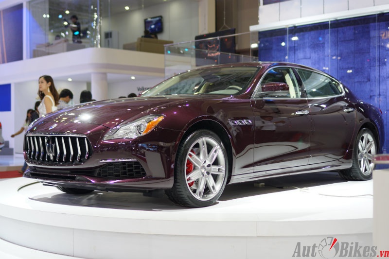 maserati quattroporte 2017 gia 61 ty dong tai viet nam