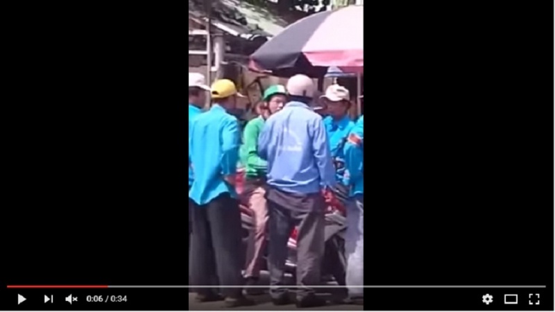 tai xe grabbike bi danh hoi dong tai tp ho chi minh