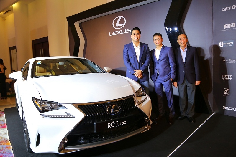 Lexus RC Turbo xuất hiện tại dạ tiệc CEO Night 2016 lexus rc turbo xuat hien tai da tiec ceo night 2016