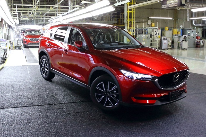 mazda cx 5 2017 duoc san xuat dai tra tai nhat ban