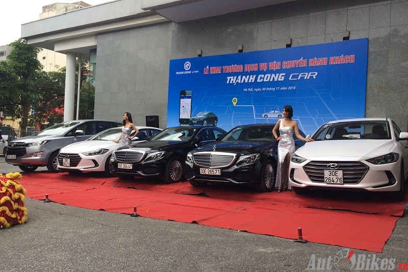 taxi 57 doi thu moi cua grab va uber tai ha noi