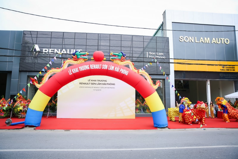 Renault khai trương đại lý 3S mới tại Hải Phòng renault khai truong dai ly 3s moi tai hai phong