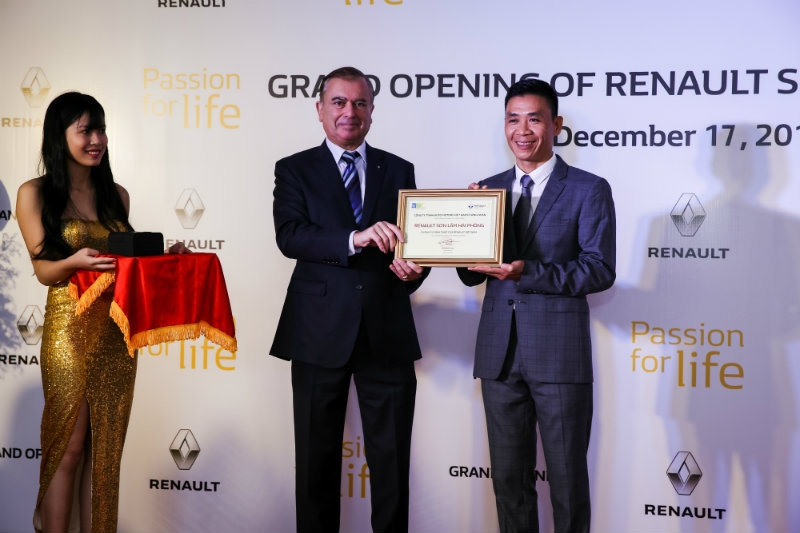 Renault khai trương đại lý 3S mới tại Hải Phòng renault khai truong dai ly 3s moi tai hai phong