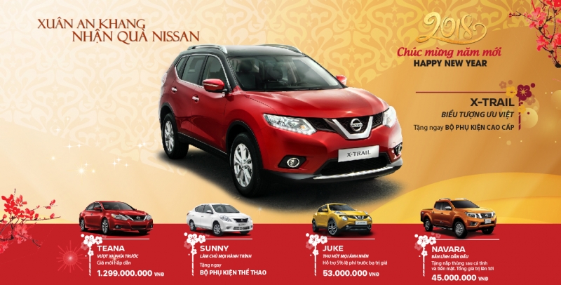 Giá xe Nissan tháng 1/2018 giảm gần 200 triệu đồng gia xe nissan thang 12018 giam toi 191 trieu dong