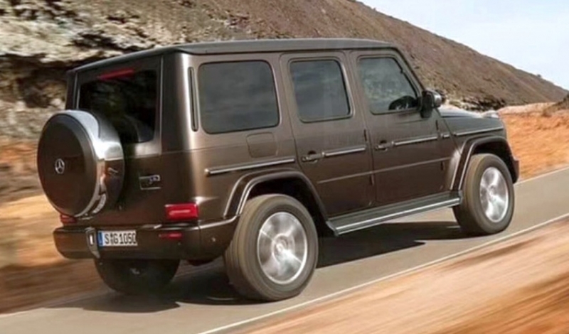 Mercedes-Benz G-Class 2019 bất ngờ lộ diện mercedes benz g class 2019 bat ngo lo dien
