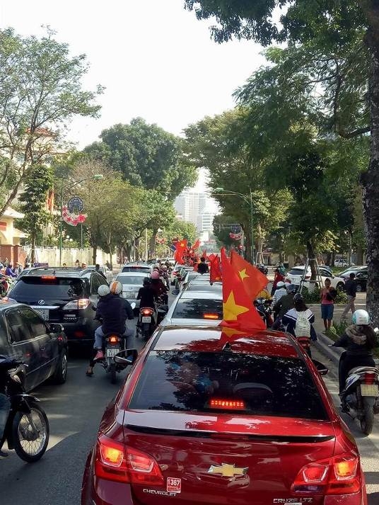 chevrolet cruze dong hanh cung u23 viet nam