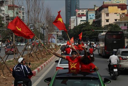 chevrolet cruze dong hanh cung u23 viet nam