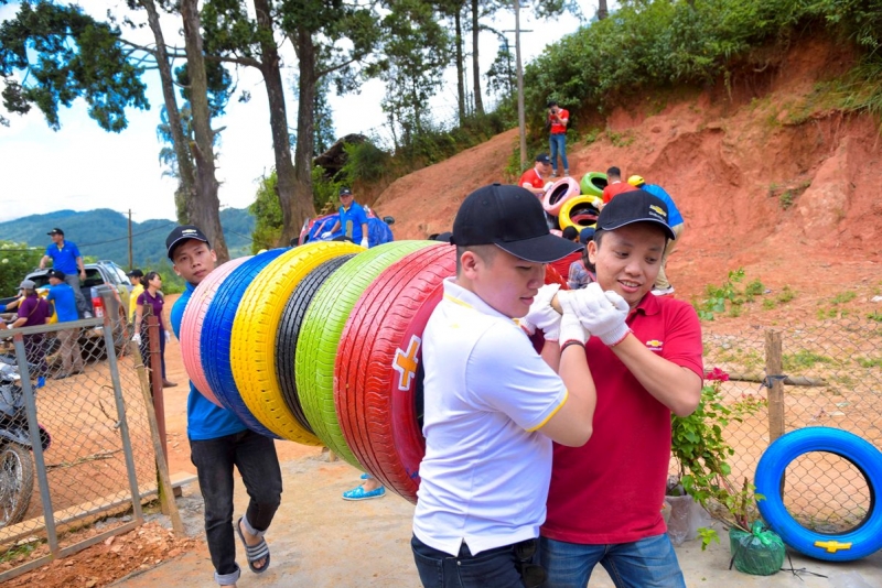 gm viet nam to chuc trung thu cho tre em vung lu o yen bai