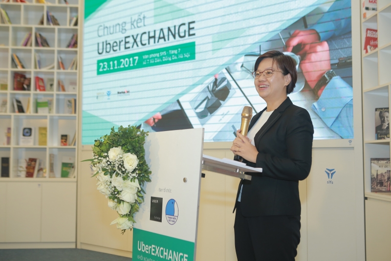 uber trao giai cuoc thi khoi nghiep thong minh